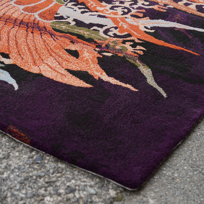 能装束 紫地鳳凰文長絹